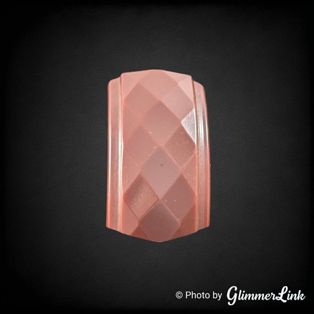 VTG 30s Bakelite Cinnamon Brown Art Deco Geometric Dress Clip